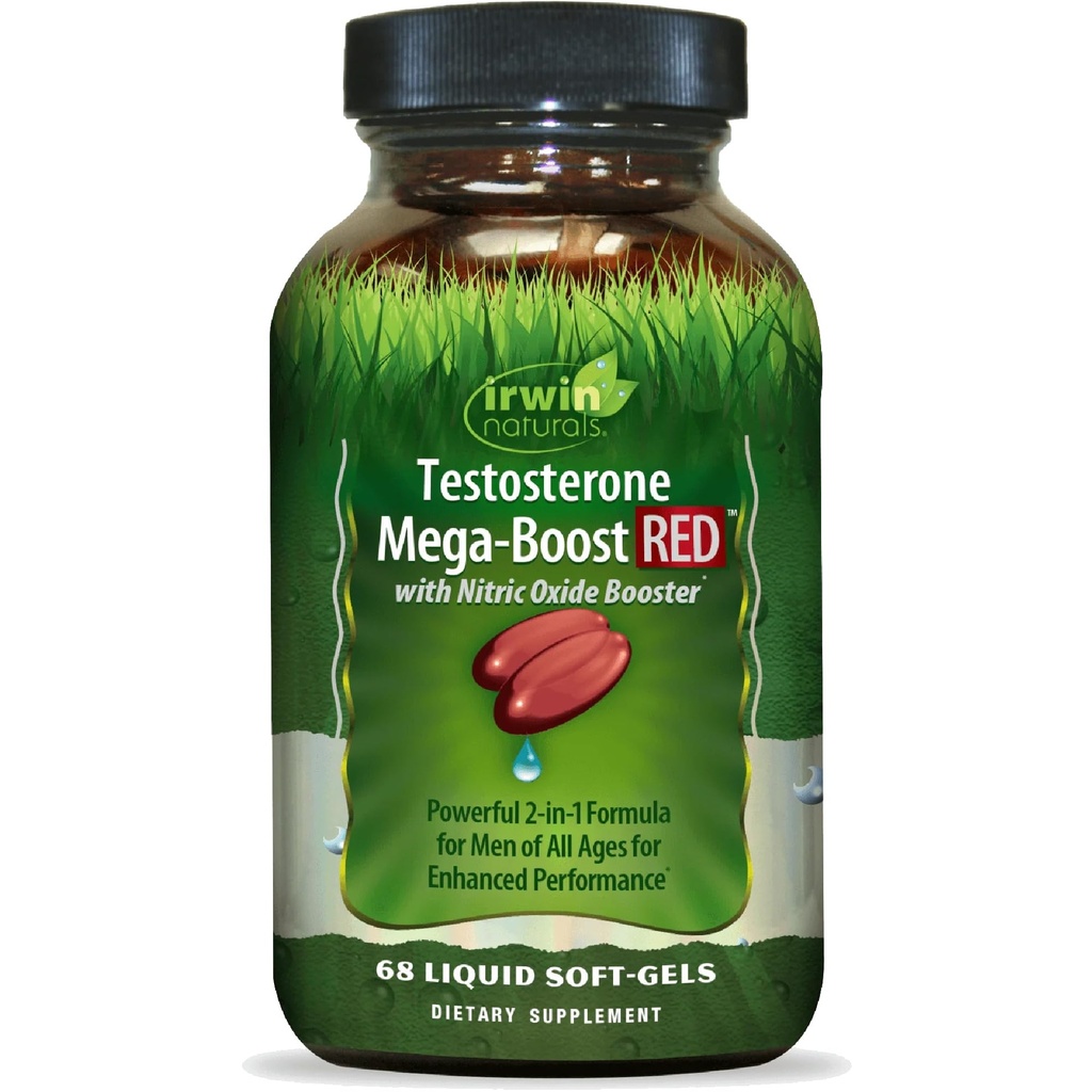 Irwin Testosterone Mega Boost Merah 68 Sgels