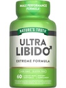Suplemen Kebenaran Alam Libido untuk Pria 124; 60 Softgels 124; Non-GMO & Gluten Free Pills