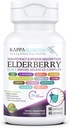 KAPPA NUTRISI Elderberry / 12 dalam Kompleks 1 Advanced (90 Capsules).