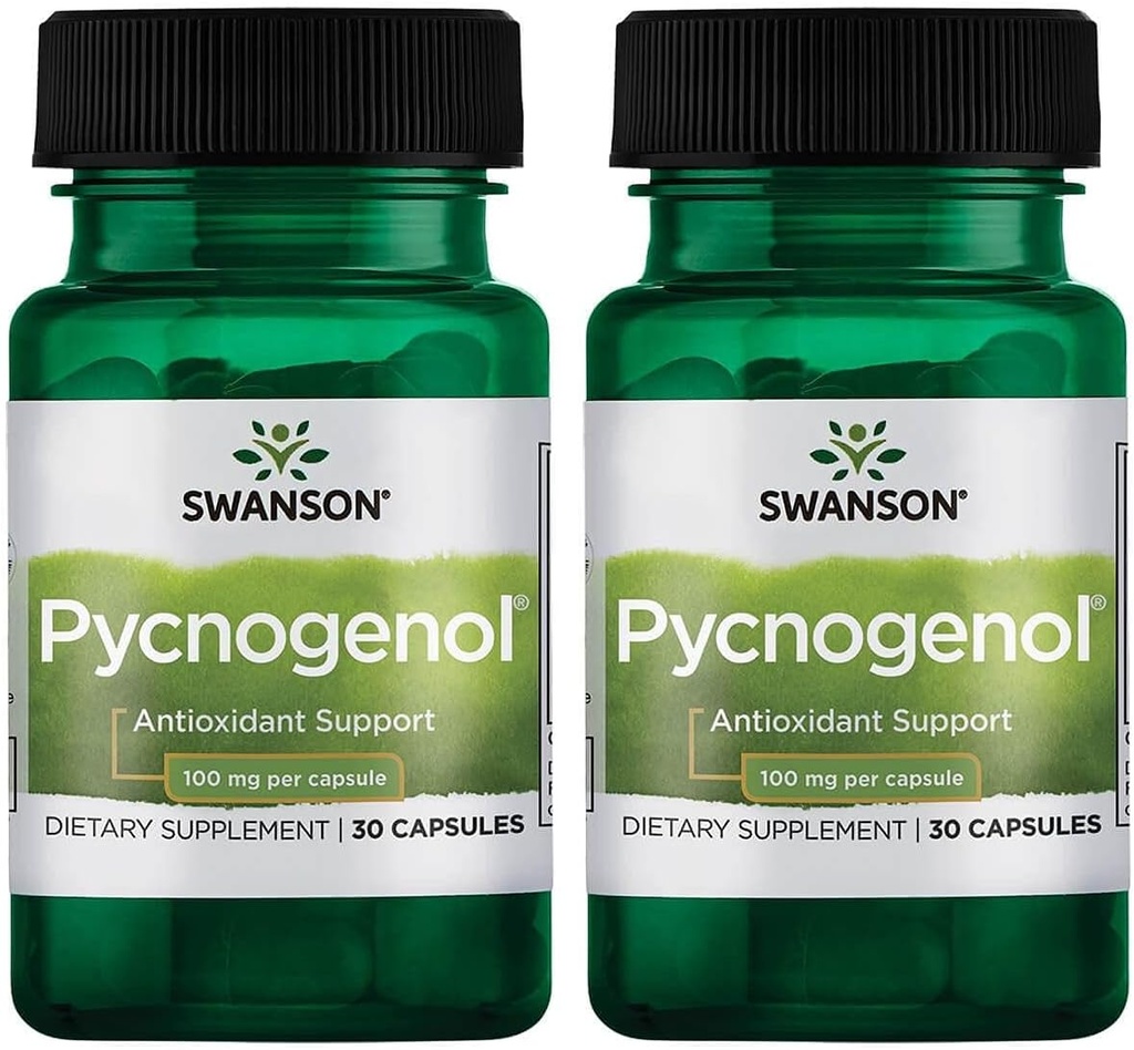 Swanson Ultra Pycnogenol 100 Miligram 30 Capsules 2 Pack