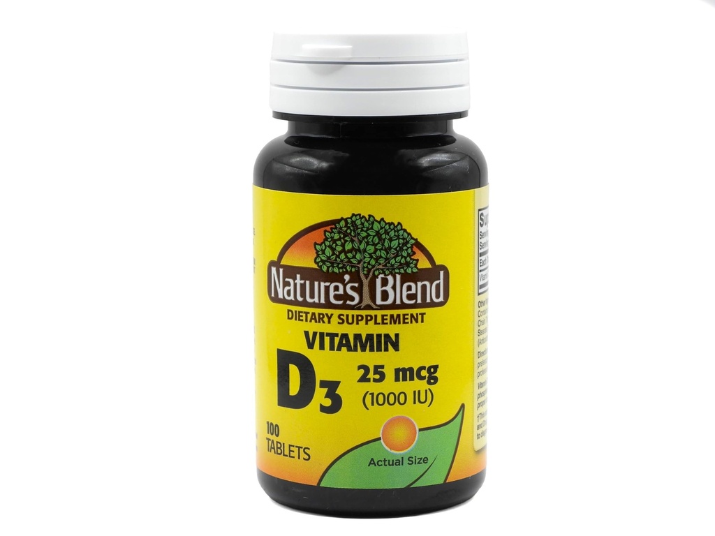 NAT B VIT D3 TB 100000lu 100 oleh Nature 's Blend