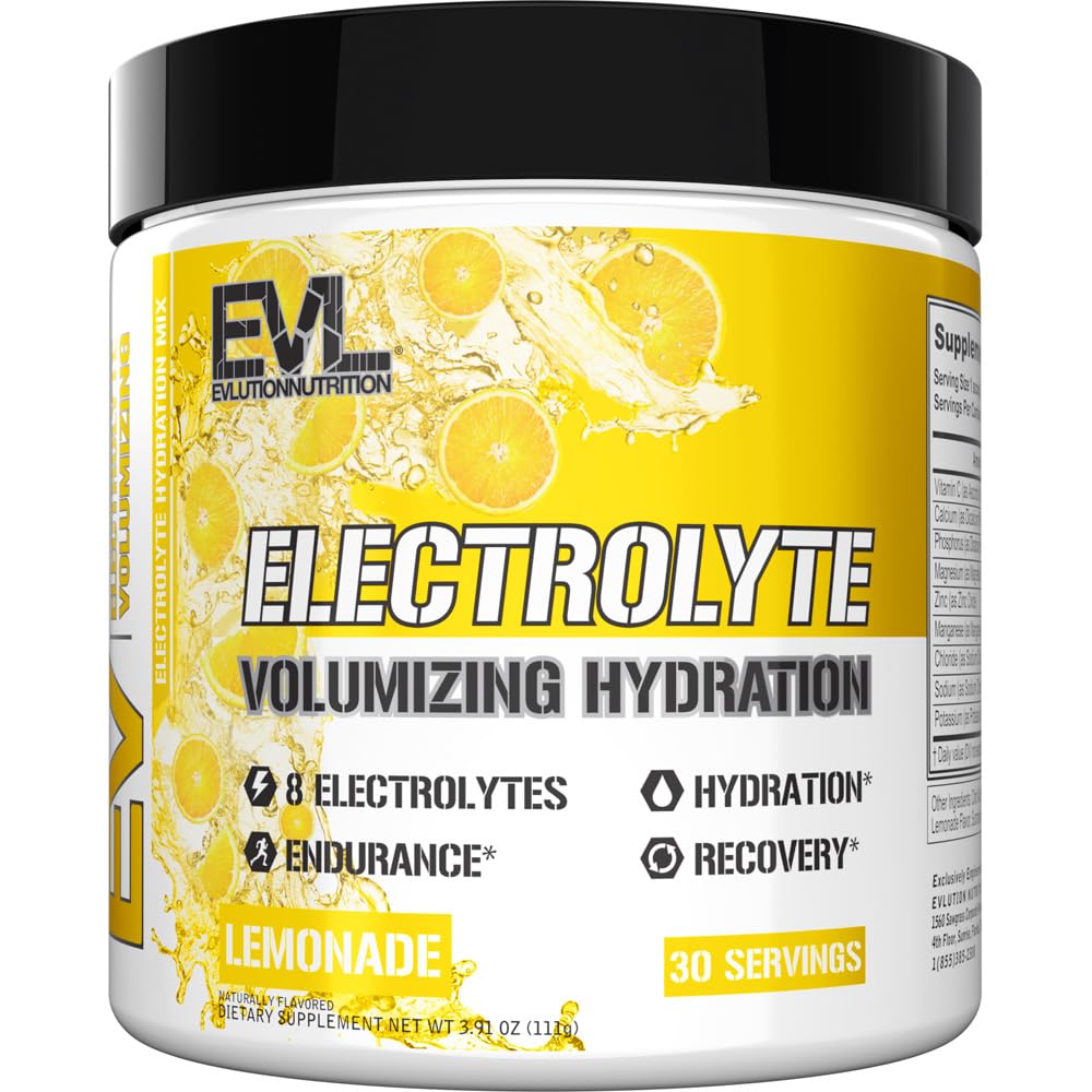 Ultimate Electrolytes Powder Minuman Hidration - Quick Replenishing Hidration Popper Drinder Drink with 8 Key Electrolytes and Antioksidants - Vegan Gluten Free Keto Friendly Blend (Lemonade)