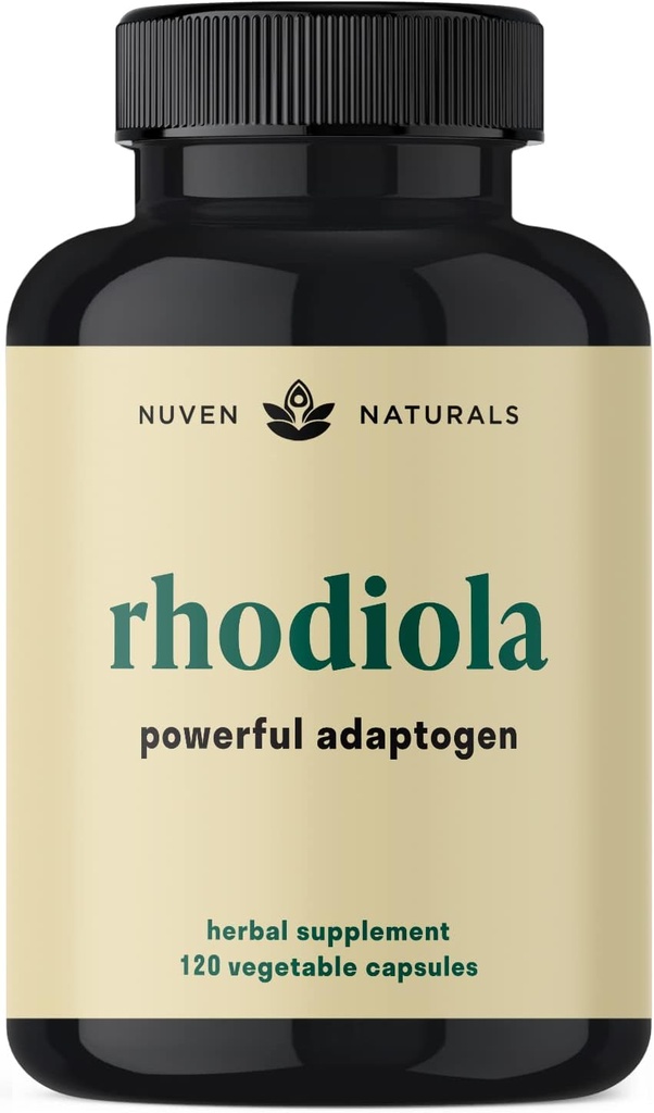Rhodiola Rosea 600 mg 124; 60 Servings Aff124; Ultra Enable Rhodiola Suplemen 3% Salidroside & 1% Roavins untuk Dukungan Stress, Dukungan & Energi Mood - Adaptogens untuk Tenang & Fokus - Gluten Bebas & Non-GMO