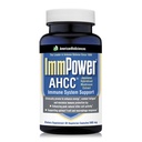 American BioSciences Immunity AHCC Herbal Mushroom Suplement, 500mg per Capsule for Imune Support, Mempertahankan Aktivitas Sel Pembunuh Alam, Paket 1, 60 Vevgie Capsules