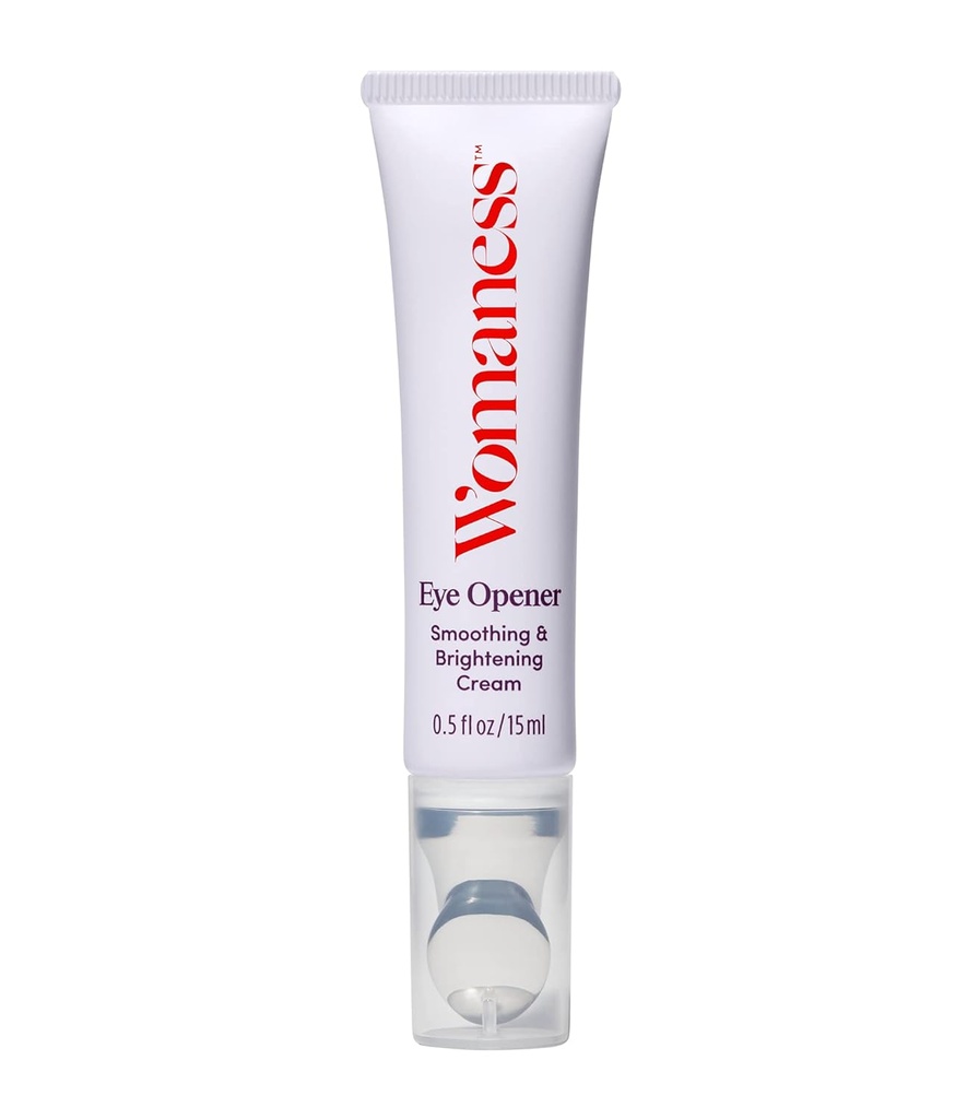 Opener Mata Perempuan - Anti Aging, Hydrating, & Moisturizing Under Eye Cream for Dark Circles dan Puffiness - Dengan Acid Hayaluronic, Bakuchiol Retinol Alternative, & Firming Red Algae Extract - 15ml