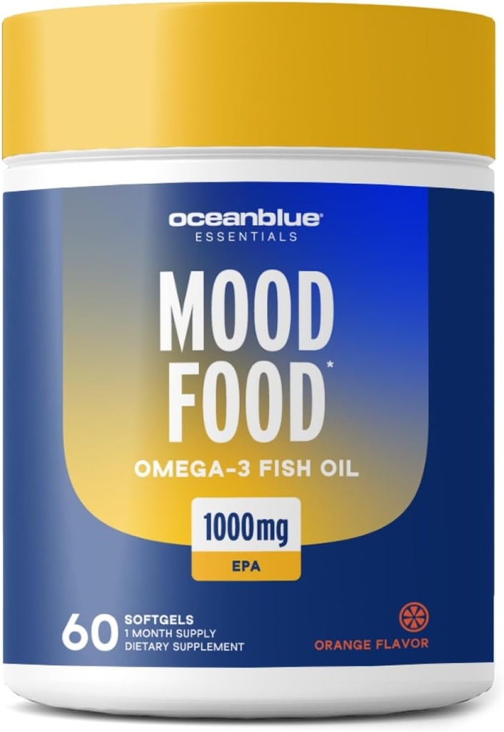 EPA Triple Strength untuk Mood Appport 124; Minor Softgeels (60 Count)