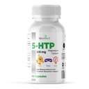 5- HTP 200 MG Plus Kalsium dan Magnesium untuk Mood, Sleep and Brain Functions - 1 Capsule per Serving, 60 Kapsul