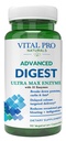 Vital Pro Yaurnals - Advanced Digest Natural Digeptical Enzyme Support The Breakdown of Protein, Lemak, dan Karbohydrates dan Reduces Occational Gas, Bloating dan Inditraffic 90 Kapsul