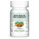 Maxi Health Two Complete - Multivitamin and Mineral - Full Potency - 120 Capsules - Kosher