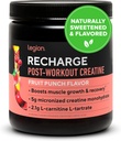 Legion Recharge Post Workout Suplemen - All Natural Muscle Builder & Recovery Drink With Creatine Monohydrate. Tentu Sweetened & Flavored, Aman & Sehat.