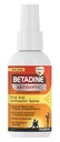 Betadine Antiseptic Aid Spray, Povidine-iodine 5%, Perlindungan Infeksi, Membunuh Germs di Minor Cuts Scrapes dan Burns, Tanpa Sting Promise, Tidak Ada Alkohol atau Hidrogen Peroksida, 3 FL OZ