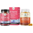 Bundle of G Curve Horny Goat Weed for Women for Enhanced Energy Mood and Performance and Turmeric Gummies for Dewasa Persik Peach - Ekstra Kekuatan Gabungan Gummies