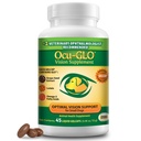 Ocu- GLO Tambahan Vision untuk Small Dogs oleh Kebutuhan Hewan dengan Lutein, Omega-3 Acids Gendut, Grape Benih Ekstrak dan Antioksidants untuk Kesehatan Mata Prolect dalam Anjing, 45ct Liquid Gelcaps