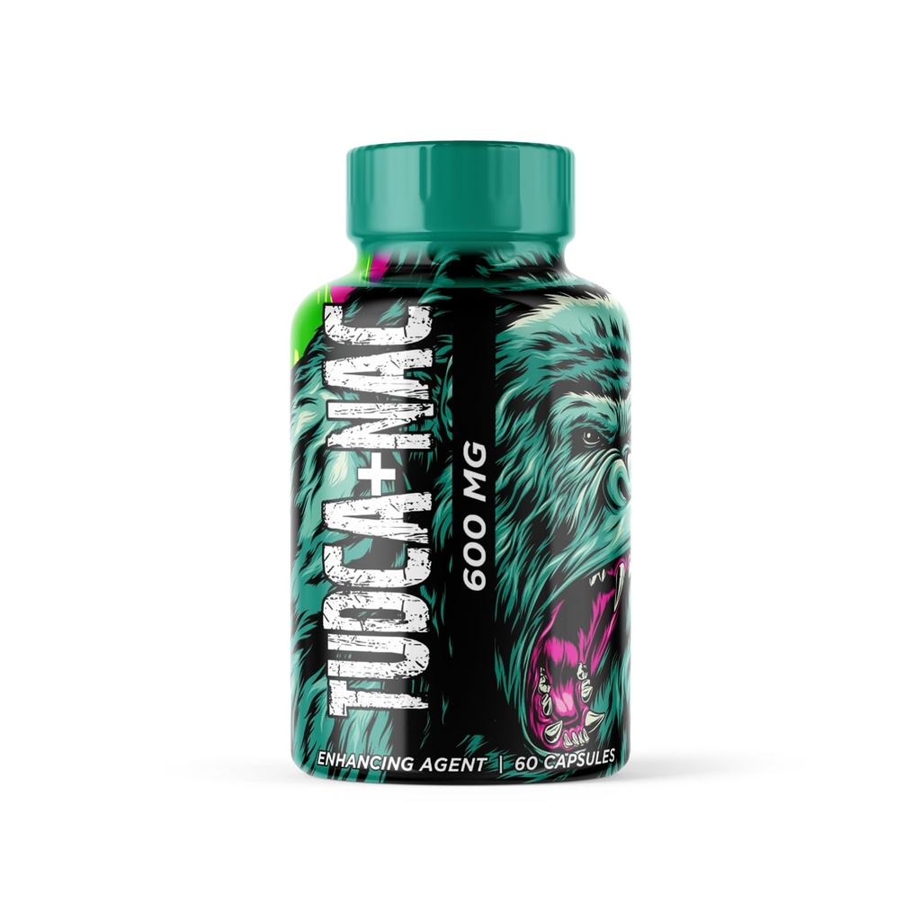 Tudca + NAC N-Acetyl Cysteine Liver Supplement - Tudca 600mg dengan N-Acetyl Cysteine 300mg Anti- Aging Liver Dukung Gib124; Taursodeoxcholic Acid 12C N-Acetyl Cysteine 124; 60 Capsules