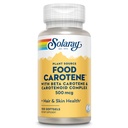 SOLARAY Food Carotene, Vitamin A 10000 IU 12.4; Skin Sehat, Mata, Antioksidant & Imune Dukungan (100 CT)