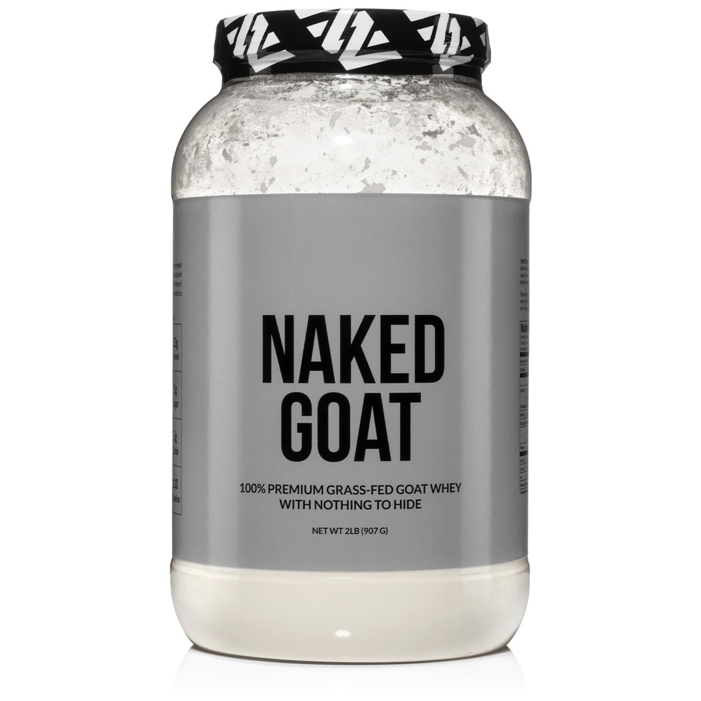 kambing hitam - kambing gemuk whey protein bubuk dari ikan kecil Wisconsin Herd, 2Lb Bulk, GMO Free, Soy Free - semua Natural - 23 Grams Protein - 30 pelayan