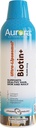Aurora Nutrasains Ultra- Lipomal Biotin 10.000 mcg Collagen Booster Suplemen, Support Healthy Hair, Skin & Nails, Caramel Flavor, 30 pelayan, 10 fl oz
