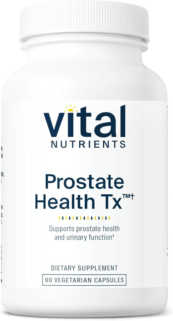 Visi Nutrients - Prostate Health Tx - Evidence- Berdasarkan Dukungan Prostat - 90 Vegetarian Capsules per Botol
