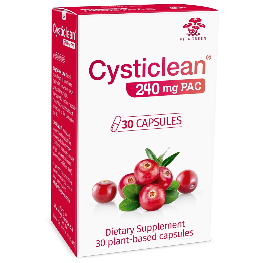Cranberry PAC Tambahan - 240 mg PAC, Sugar- Free - Urinary Tract Infeksi - Pil Cranberry Paling Efektif untuk Cystitial & Interstitial Cystitis Relief