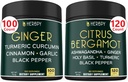 Bundle 5in1 Ginger Supplemen & 6in1 Citrus Bergamot Suplemen