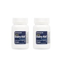 Dairy Aid Lactase Enzyme Caplets Generik for Lactaid Original 120 Ea.