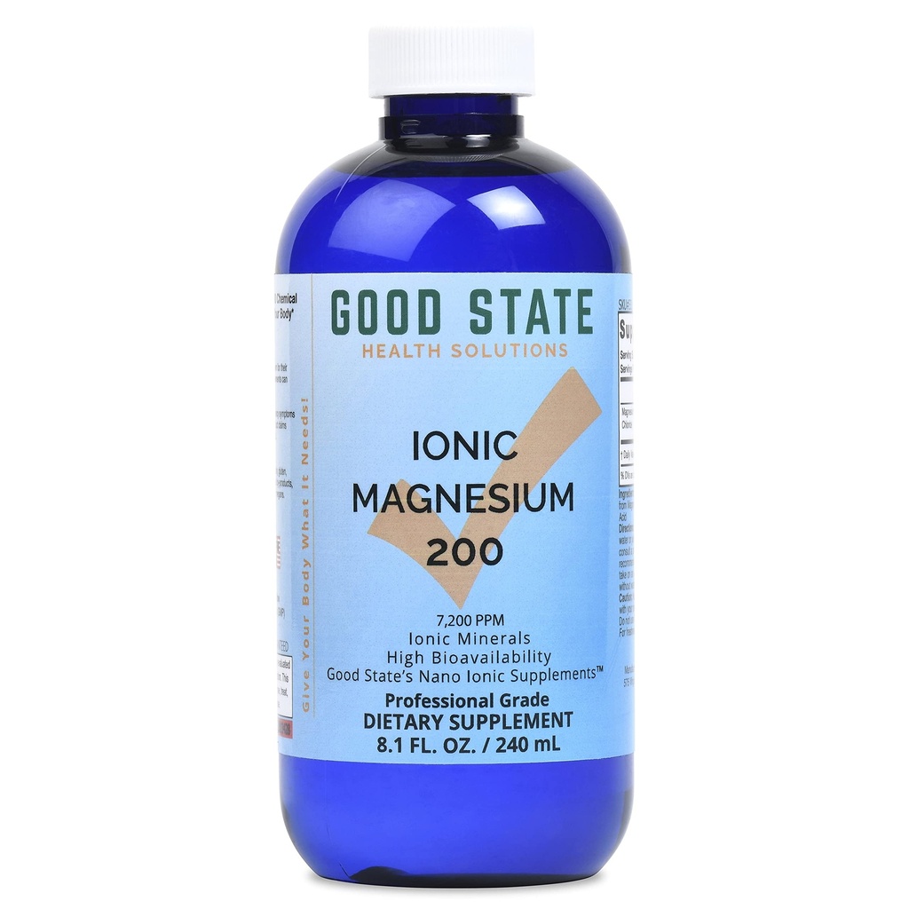 Good State Liquid Magnesium 200 Suplemen, 331, 8 fl oz, 1 Count