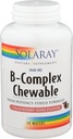 Solaray, High Potency B-Complex Cheable, Natural Strawberry Flavor, 50 Chewables