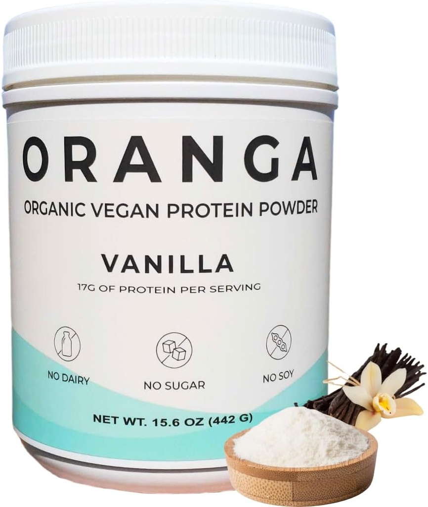 Plant Organik - Berbasis - Nasi, Pea, Poader Benih Pumpkin - Vanilla - Enzymes Digeptical disertakan, Tidak Ada Alamat, Dairy- Bebas, Soy- Bebas, Keto- Friendly, Gluten- Bebas, Non-GMO - 17 Pelayan (442g)