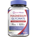Dokter 's Recips Magnesium Glycinate Suplement, Amino Acid Chlated, Non Buffered, High Absorpsi, Easy on Stomach, Dukung Tenang, Tulang, Hati, Energi, Nerve, 90 Vegan Capsules