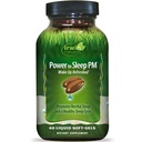 Irwin Power to Sleep PM - 60 Liquid Soft- Gels - dengan Melonalin, GABA, Ashwagandha, Valerian Root & L- Theanine - 30 Hamba
