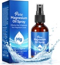 Semprotan Magnesium, Semprotan Minyak Magnesium Murni untuk Kaki, Ingredien Organik Alam di Botol Kaca, Mudah ke Absorb dan Gunakan (60ML)