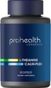 ProHealth L- Theanine Calm-Plex with GABA and 5-HTP (Suntheanine) (100 mg, 60 Medium Capsules)