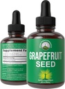 Grapefruit Ekstraksi Cair Drops Suplemen. Vegan GSE Grapefruit Extract for Women and Men. Gluten Free Oil. Ambil Orally