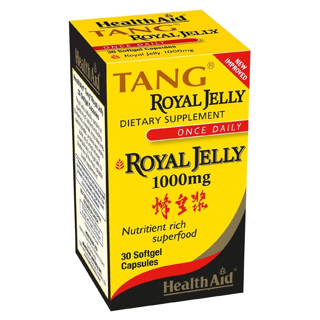 Bantuan Kesehatan, Tang Royal Jelly 1000mg, 30 Softgel Capsules
