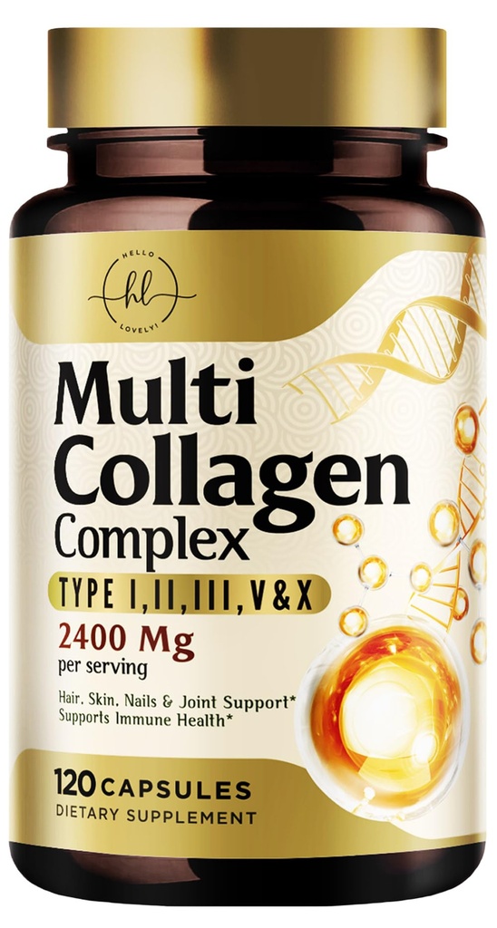 Multi Collagen Peptides 2400mg for Women