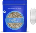 Capsuline Ukuran 000 - Hapus Capsules Vegan Kosong - 1000 Cacah - Kosong Veggie Pill Capsules - DIY Kasule Filling - Kosong - Kosher dan Halal Disertifikasi - Non-GMO Disertifikasi