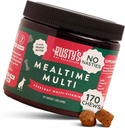Premium Dog Multivitamin Suplemen (170 Chews) Mealtime Multi - with CoQ10 - Progories - Labu - Imune - Propocures Joint Mobility - Healthy Skin & Coat - Made in The USA