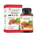 Curcuminpro Complete BCD 124; Vegan BioSoluble dan Beta Cyclodextrin & Organic Turmeric Curcumin = 124; Gabungan Alam & Muscle Dukungan 124; Vegan 124; 60 Count
