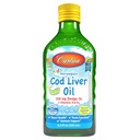 Carlson - Kid 's Cod Liver Oil, 550 mg Omega- 3 s, Vitamin A & D3, Norwegia Liar, Lemon, 250 mL