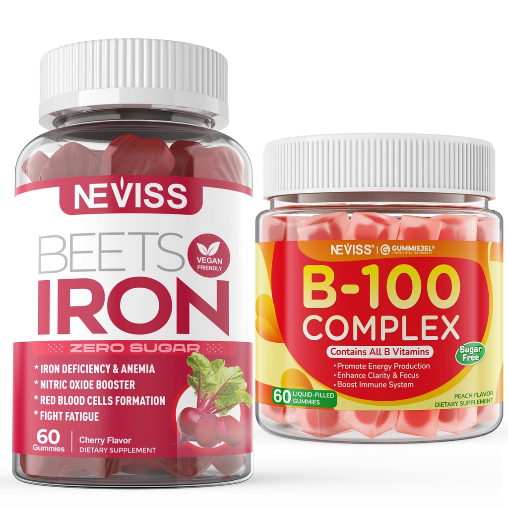 Gula Bebas Gummies + Vitamin B100 Kompleks