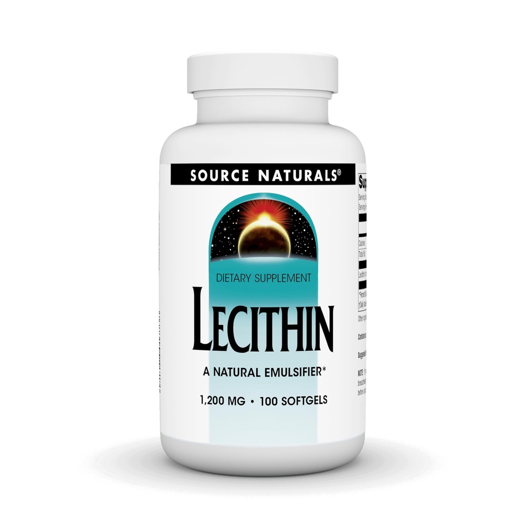 Sumber Izethin 1200 mg, Sebuah Emulsifier Alam - 100 Softgels