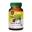 MegaFood Blood Builder Iron Supplement for Women & Men - Increase Iron Levels Without Side Effects - Combats Fatigue - with Vitamin B12, Folic Acid & Vitamin C for Absorpsi - Vegan - 30 Tablet