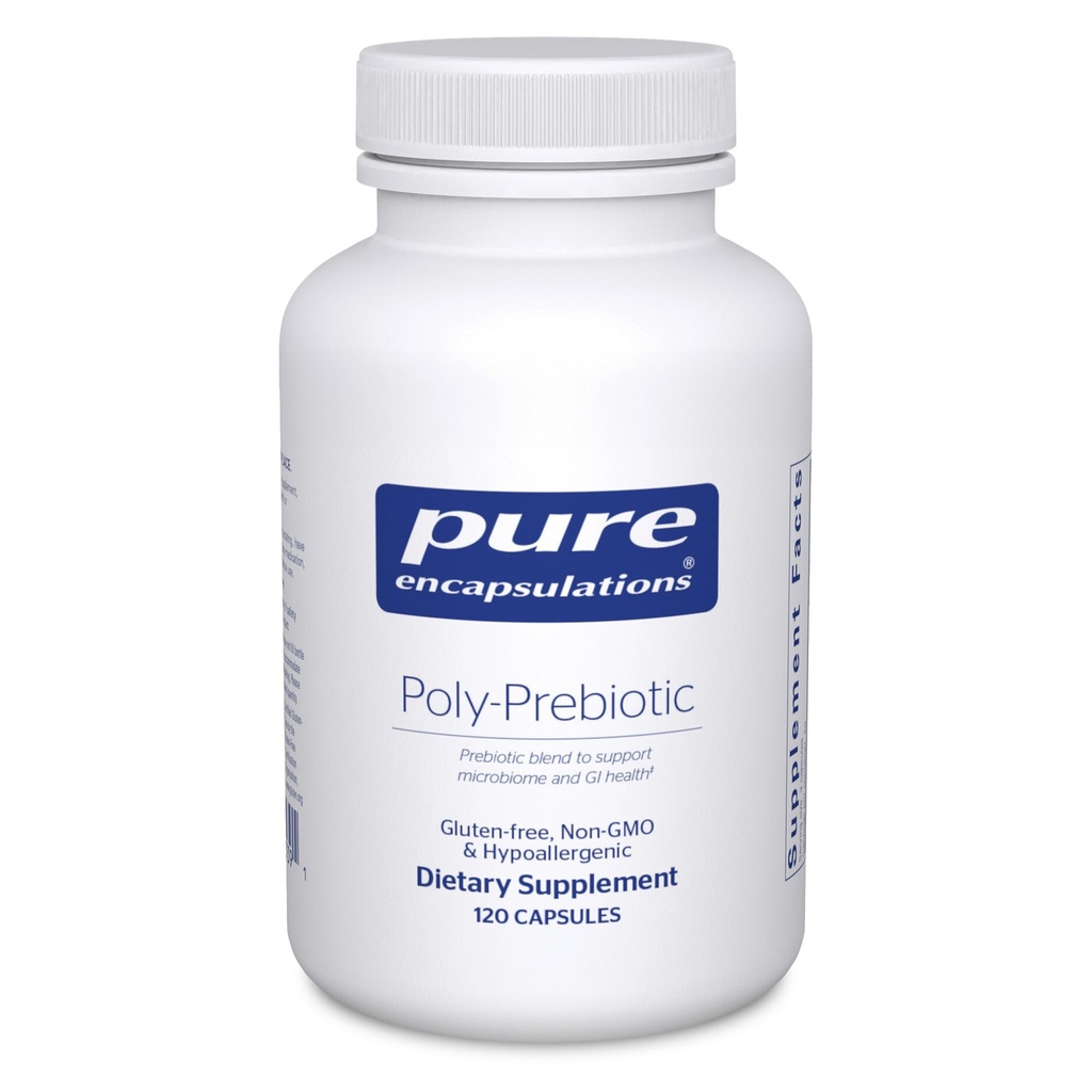 Enkapsul Murni Poly- Prebiotic 124; Prebiotic Blend untuk Mendukung Microbiome dan GI Health 124; 120 Capsules *