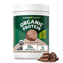 Tanaman murni Inspired - Powder Protein berbasis untuk Pria & Perempuan, Coklat Decadent Kaya (16 Pelayan) - Vegan & Organik - 20g Powder Pea Protein untuk Smoothies & Shakes