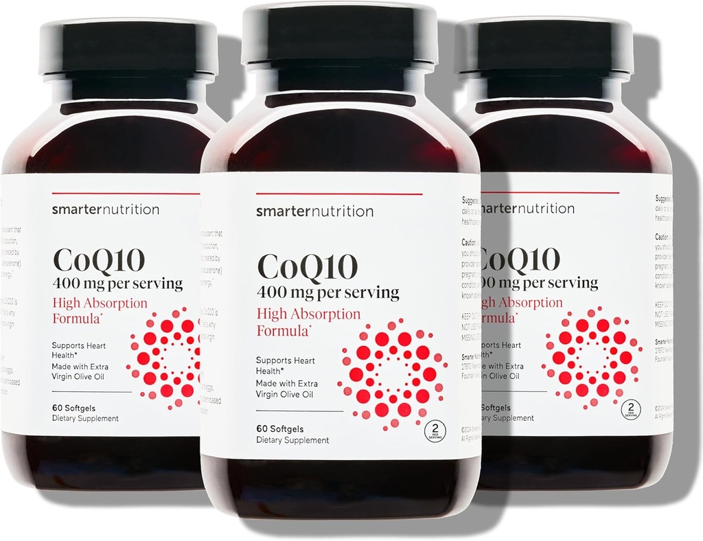 SMARTERNUTTISI COQ10 400 MG GMO, Gluten Free
