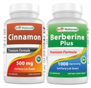 Terbaik Cinnamon 500 mg & Berberine Ditambah 100mg