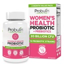 Probulin Womens Probiotic - Vaginal, UT, Gut & Imune Health with Lactoillus Reuteri - 20 Milyar CFU, 12 Prototik Strains & Pregren - 60 Vegan, Gluten Free Capsules for Whole-Body Wellness