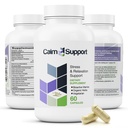 CalmDukung: Stress & Relaxation Dukung - Ashwagandha, Passion Flower, Valerian Root, Ginger, GABA, Velvet Bean, Motherwort, Oat Seed, Phyllanthus, L-Theanine, L-Tryphan, Felope, C, B1, B1, B6, B12, Zinc