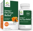 Terry Course Omega-7 Dry Eye Relief - 60 Softgels - Eye Moilets & Comfort - Non-GMO, Gluten Free - 60 Servings