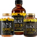 Magu Superfood Minyak Benih Hitam 3-in-1 Bundle, Gummies, Capsules, & Liquid